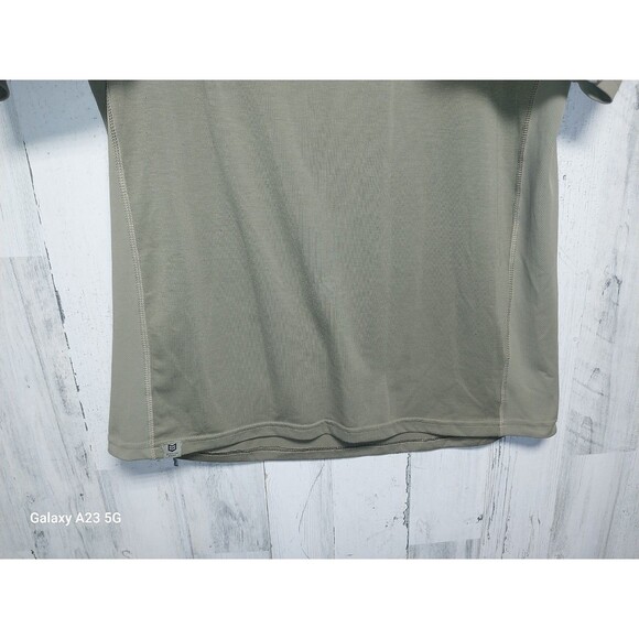 Mission Made Tactical Shirt Short Sleeve 1/4 Zip Pullover Camo Combat Men Large - Picture 2 of 5